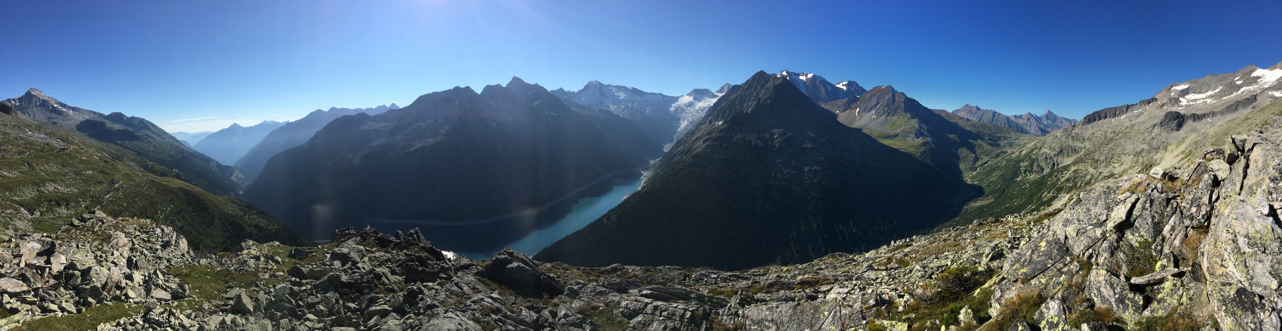 Panoramabild Schlegeisspeicher