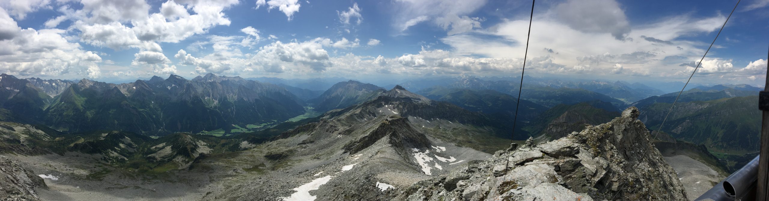 Panoramabild vom Kraxentrager Richtung Italien
